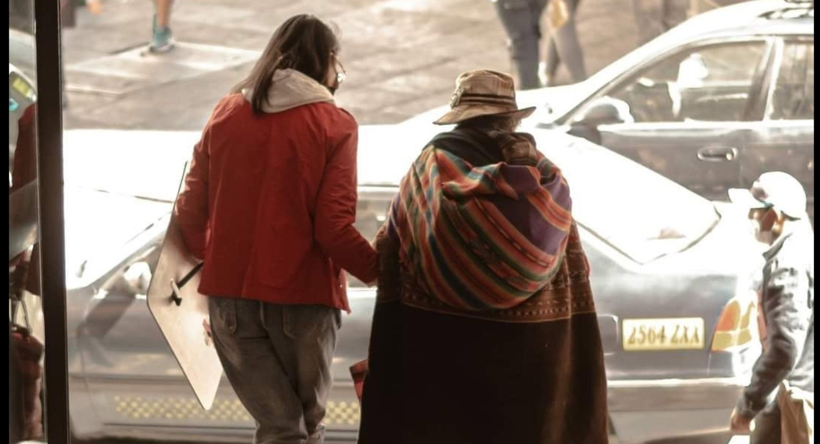 Evangelismo en las calles de La Paz